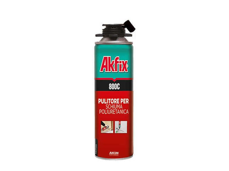 AKFIX 800C PULITORE PER SCHIUMA POLIURETANICA 500 ML