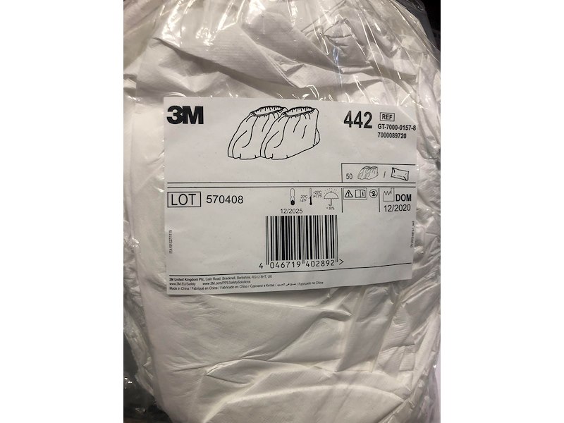 COPRISCARPA PLP BIANCO CON ELASTICO 2 PZ