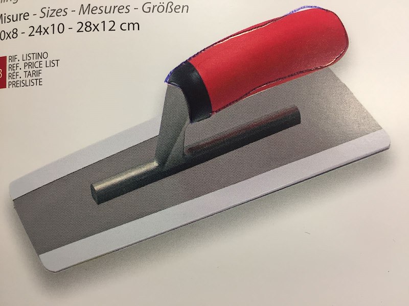 Frattone lama acciaio inox a trapezio