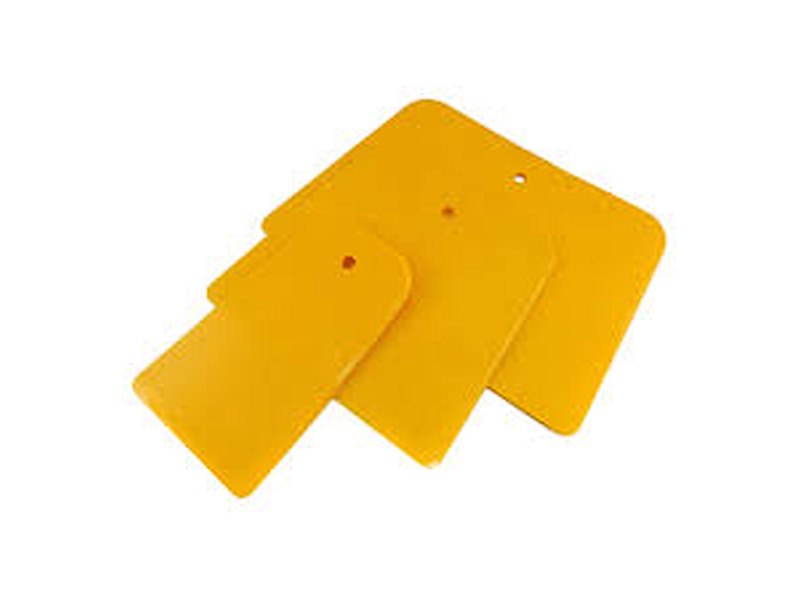 SET SPATOLE PLASTICA ROSSE/GIALLE