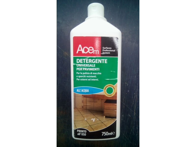 DETERGENTE UNIVERSALE PER PAVIMENTI ALL'ACQUA LT 1 ACEM