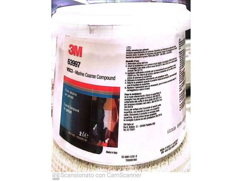 PASTA ABRASIVA 3M 63997 VOC 3 COMPOUND