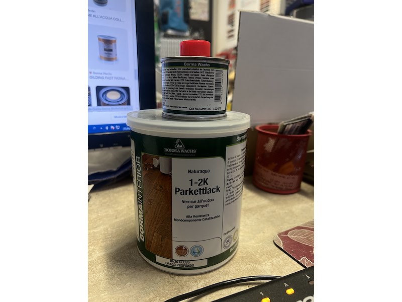 BORMA PARKETTLACK 1LT + CATALIZZATORE 100 ML 