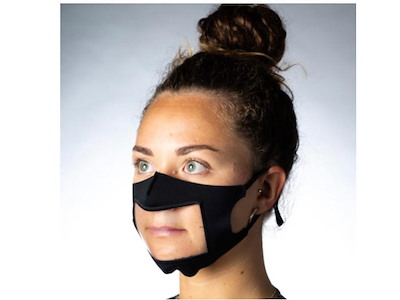 MASCHERINE CON FINESTRA PER LETTURA LABIALE 