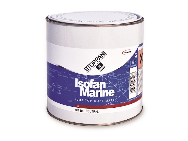 ISOFAN MARINE TOP COAT MATT RAL 9005 NERO LT 1