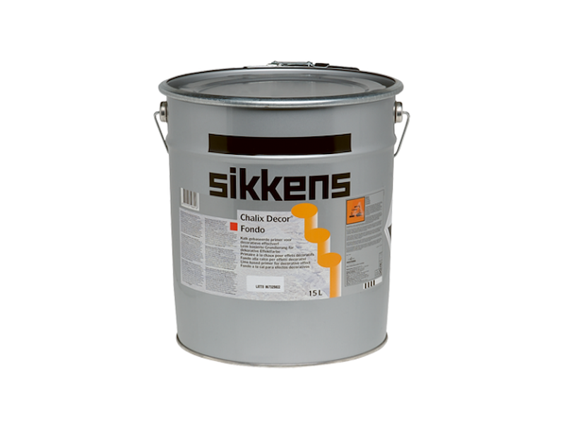 CHALIX DECOR FONDO BIANCO  15 LT SIKKENS 