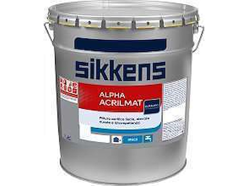 ALPHA ACRILMAT BIANCO SIKKENS 