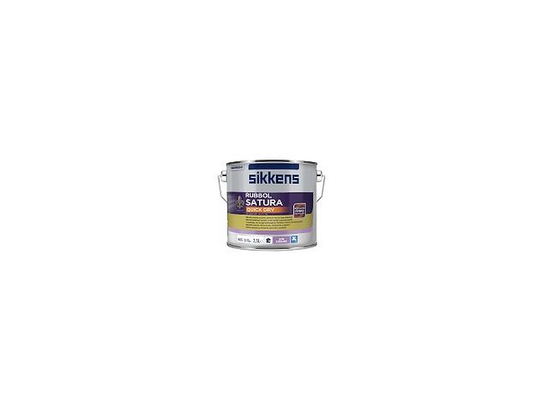 RUBBOL SATURA QUICK DRY BIANCO SIKKENS 