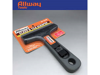 GLASS E TILE SCRAPER ALLWAY GTS0740