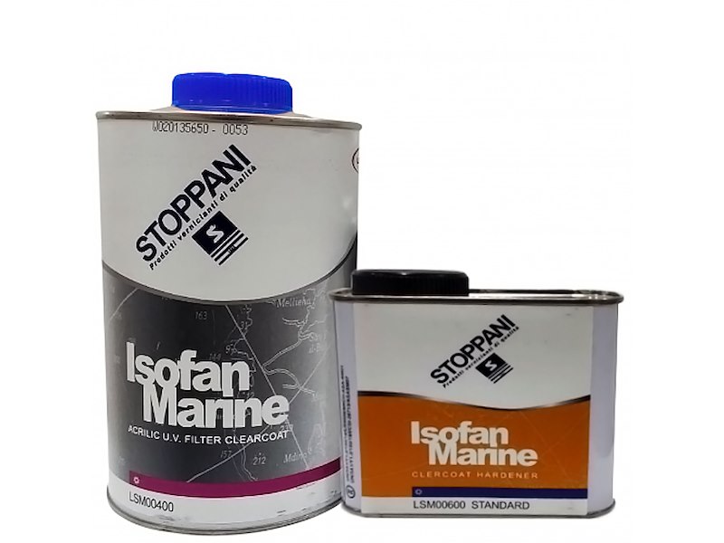 ISOFAN MARINE CLEARCOAT STD HARDER
