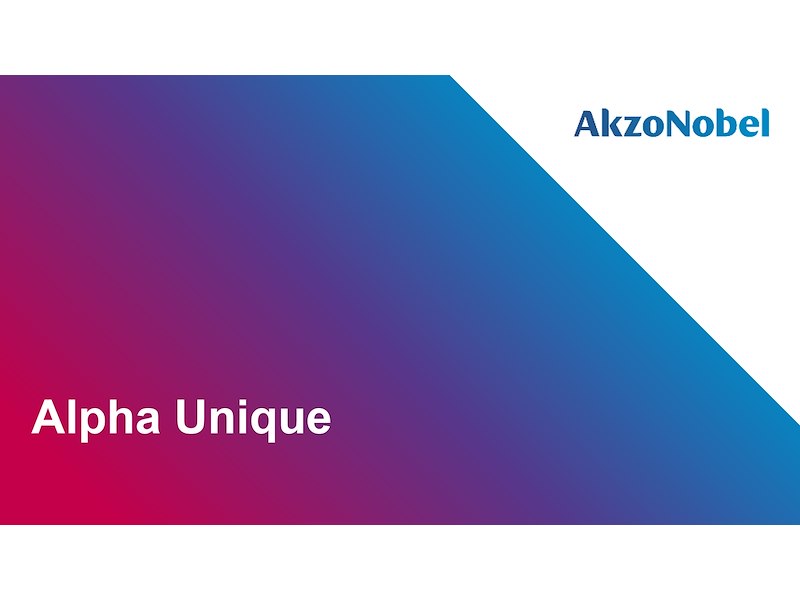 ALPHA UNIQUE BASE W05 SIKKENS