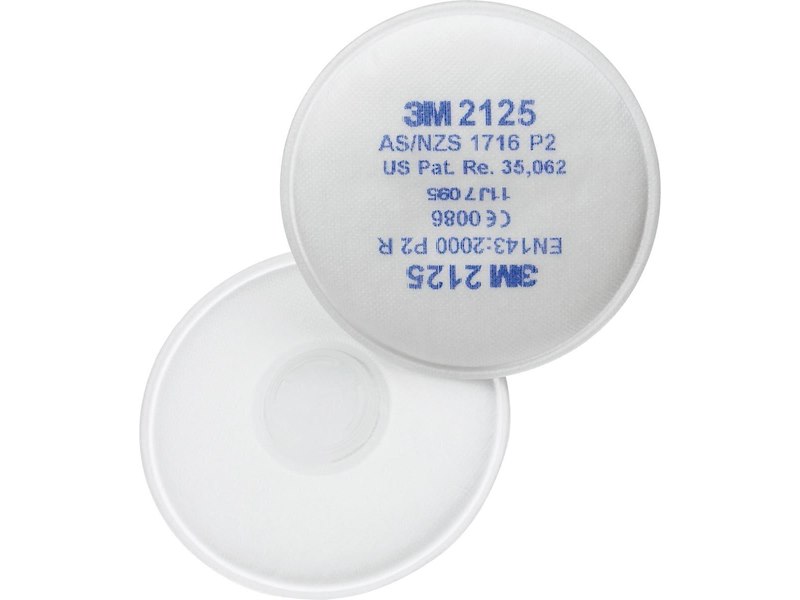 3M 2125 P2R FILTRO ANTIPARTICOLATO CONTRO PARTICELLE SOLIDE E LIQUIDE COPPIA