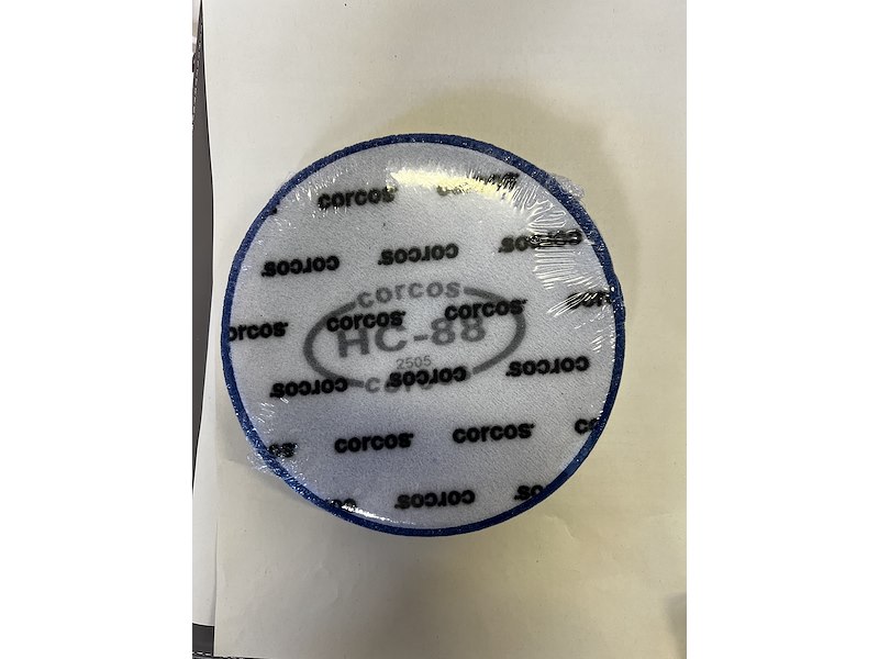 TAMPONE HC-88 DM. 160X30 MM SMUSSATO BLU