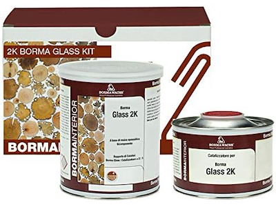 BORMA GLASS 2K 1.4KG A+B RESINA EPOSSIDICA