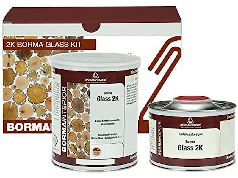 BORMA GLASS 2K 1.4KG A+B RESINA EPOSSIDICA