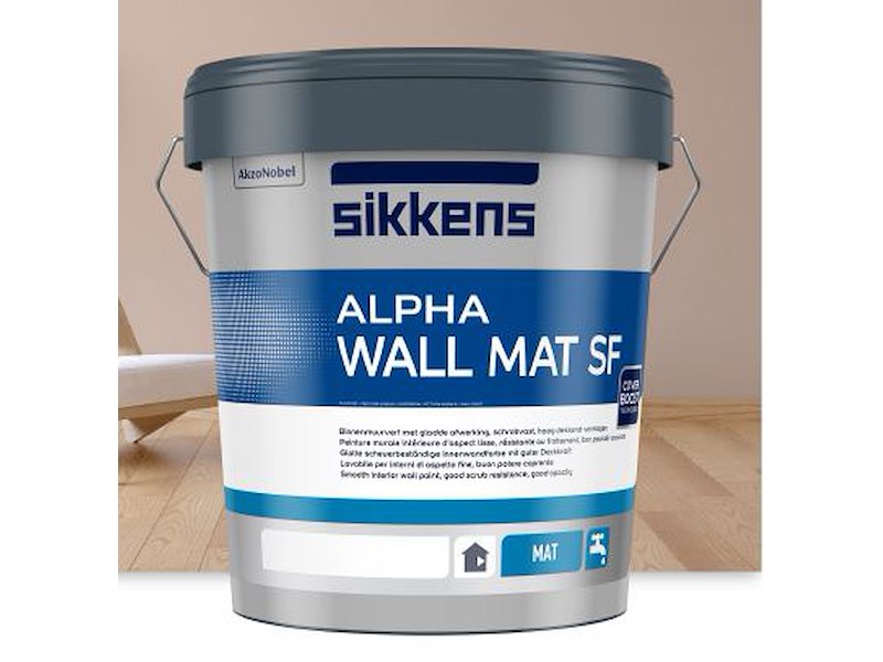 ALPHA WALL MAT SF BIANCO SIKKENS