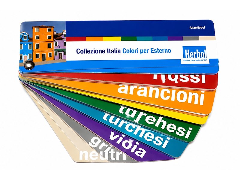 MAZZETTA HERBOL COLLEZIONE ITALIA COLORI PER ESTRNO