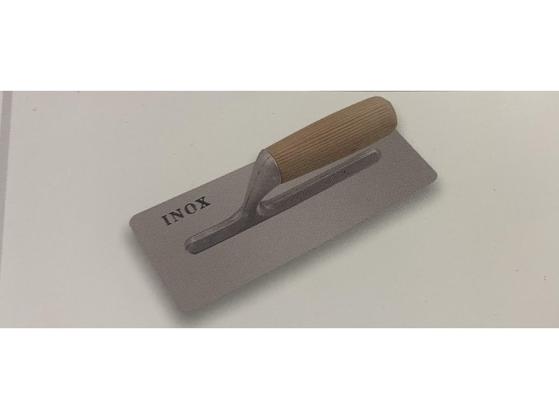 FRATTONE 20X08 ACCIAIO INOX STONDATO  24X10