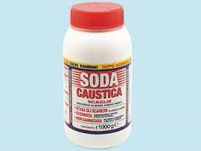 SODA CAUSTICA SCAGLIE BARATTOLO 1 KG