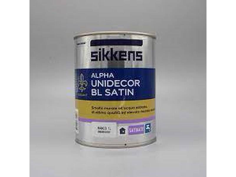 SI ALPHA UNIDECOR BL SATIN BIANCO SIKKENS SMALTO