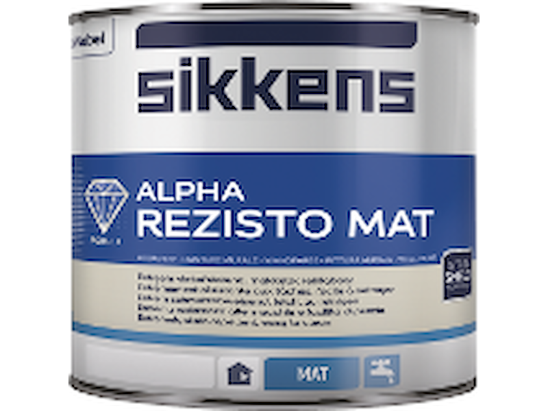 ALPHA REZISTO MAT BIANCO SIKKENS