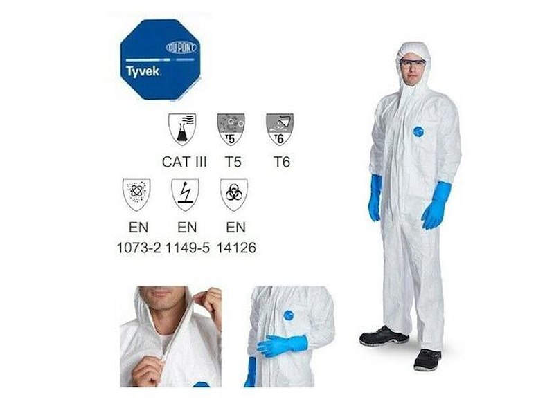 TUTA PROTETTIVA TYVEK DUPONT