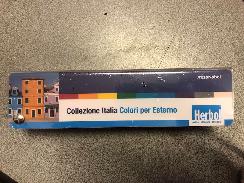 MAZZETTA COLLEZIONE ITALIA COLORI PER ESTERNO HERBOL