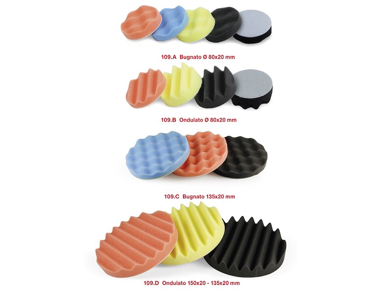 109/A1 MINI TAMPONE BUGNATO 80X20 SAGOMATO