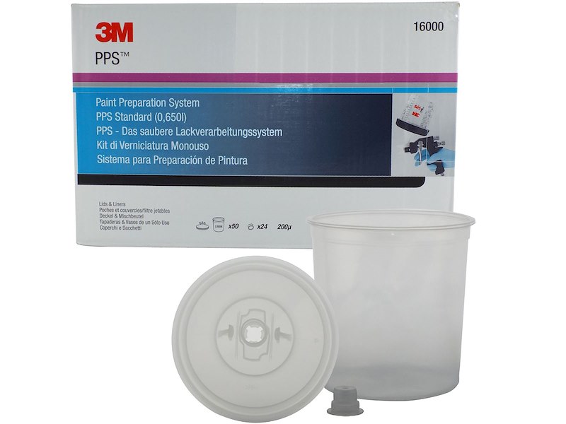3M TAZZA 16000 PPS KIT STD 200 MIC 50 PZ