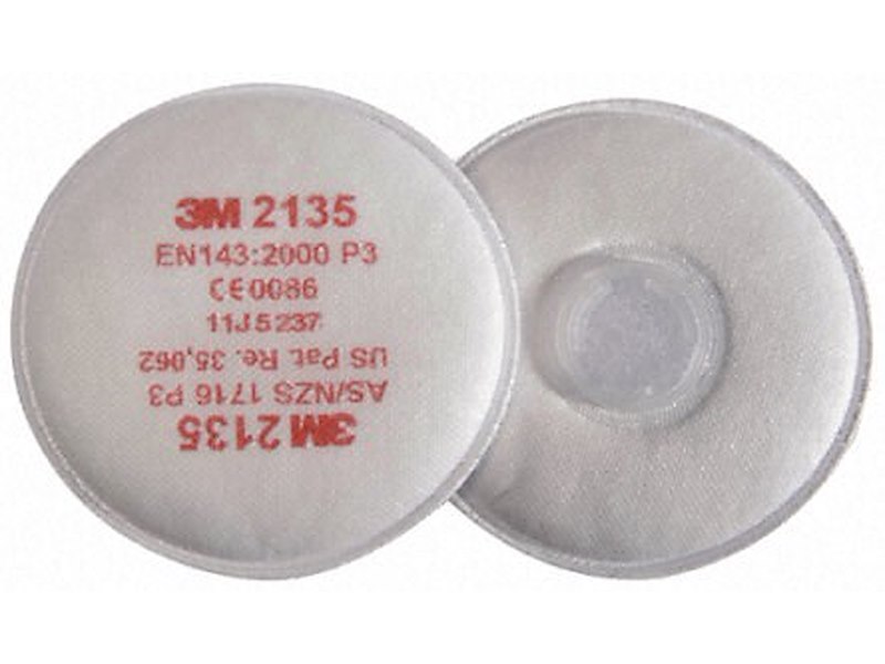 2135 FILTRI  POLVERI  P3 PER MASCHERA 3M