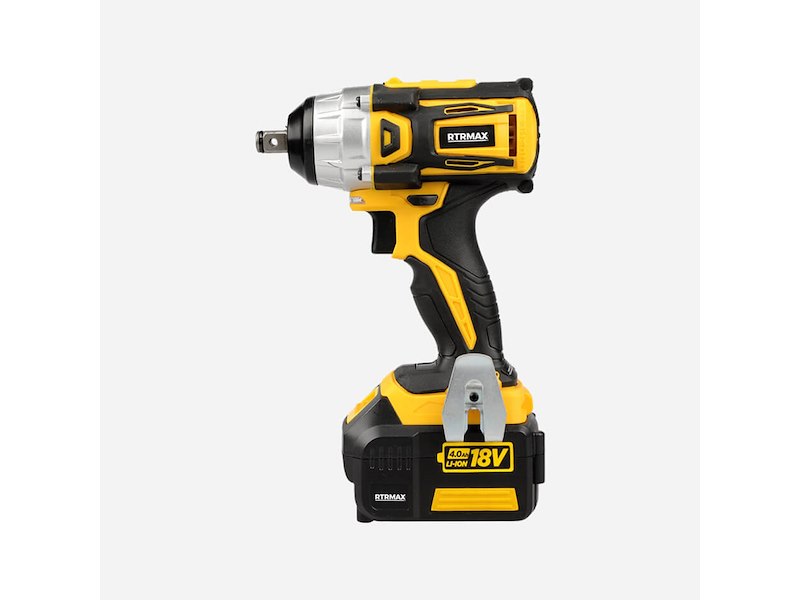 RTRMAX 2028B AVVITATORE AD IMPULSO SENZA CAVO + BATTERIA + CARICABATTERIA