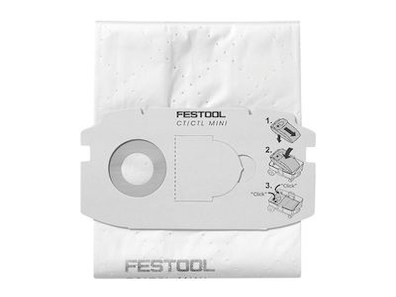 498411 Festool sacchetto filtro SC_FIS CT MIDI /5 