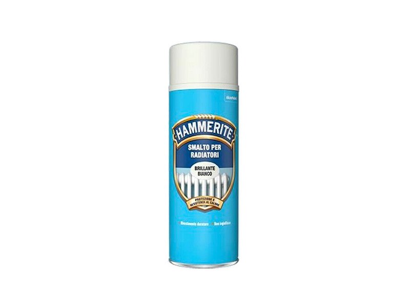 Vernice Spray Per Radiatori Premium – Resistente Al Calore 100°C, 400 Ml, Asciugatura Rapida, Senza Primer (Finitura Lucida/Satinata)