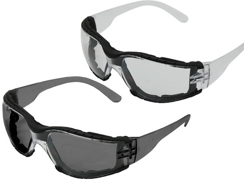 OCCHIALI DI PROTEZIONE CON LENTI TRASPARENTI BRIXO SAFETY