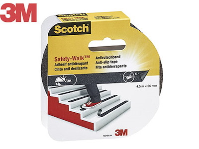 SAFETY WALK TRASPARENTE STRISCIA ANTIS 4,5MX25MM 3M