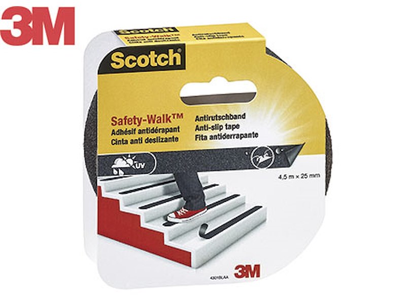 SAFETY WALK TRASPARENTE STRISCIA ANTIS 4,5MX25MM 3M